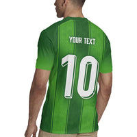 Custom Ireland National Football Rugby Jersey Celtics Knot Shamrocks Inspired Geometry - Wonder Print Shop