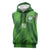 Custom Ireland National Football Sleeveless Hoodie Celtics Knot Shamrocks Inspired Geometry - Wonder Print Shop