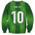 Custom Ireland National Football Sweatshirt Celtics Knot Shamrocks Inspired Geometry - Wonder Print Shop