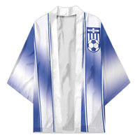 Custom Greece National Football Kimono Greek Key Inspired Geometry - Wonder Print Shop