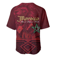Happy Morocco Proclamation Day Baseball Jersey Barbary Lion's Roar - Fight for Peace and Freedom - Wonder Print Shop