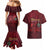 Happy Morocco Proclamation Day Couples Matching Mermaid Dress and Hawaiian Shirt Barbary Lion's Roar - Fight for Peace and Freedom - Wonder Print Shop