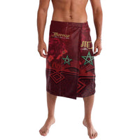 Happy Morocco Proclamation Day Lavalava Barbary Lion's Roar - Fight for Peace and Freedom - Wonder Print Shop