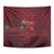 Happy Morocco Proclamation Day Tapestry Barbary Lion's Roar - Fight for Peace and Freedom - Wonder Print Shop
