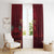 Happy Morocco Proclamation Day Window Curtain Barbary Lion's Roar - Fight for Peace and Freedom - Wonder Print Shop