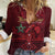 Happy Morocco Proclamation Day Women Casual Shirt Barbary Lion's Roar - Fight for Peace and Freedom - Wonder Print Shop
