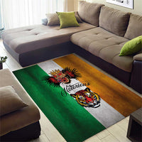 The Ireland - Notorious Area Rug Old School Tattoos Grunge Style