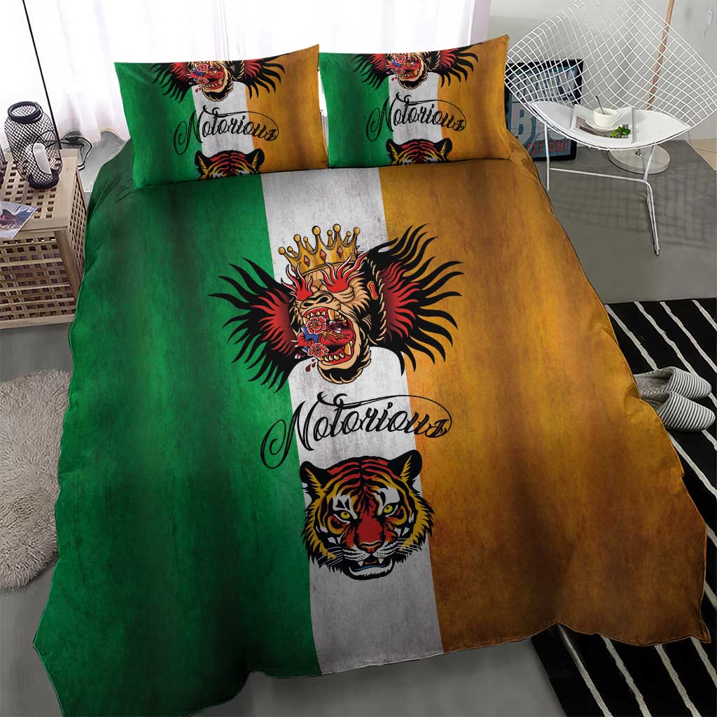 The Ireland - Notorious Bedding Set Old School Tattoos Grunge Style