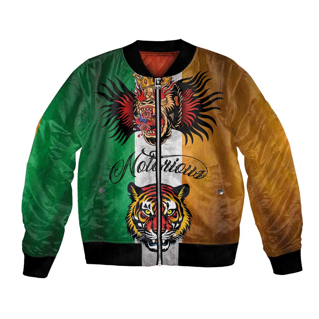 The Ireland - Notorious Bomber Jacket Old School Tattoos Grunge Style