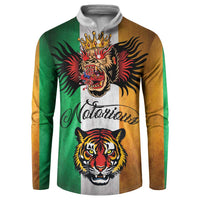 The Ireland - Notorious Button Sweatshirt Old School Tattoos Grunge Style