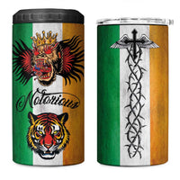The Ireland - Notorious 4 in 1 Can Cooler Tumbler Old School Tattoos Grunge Style