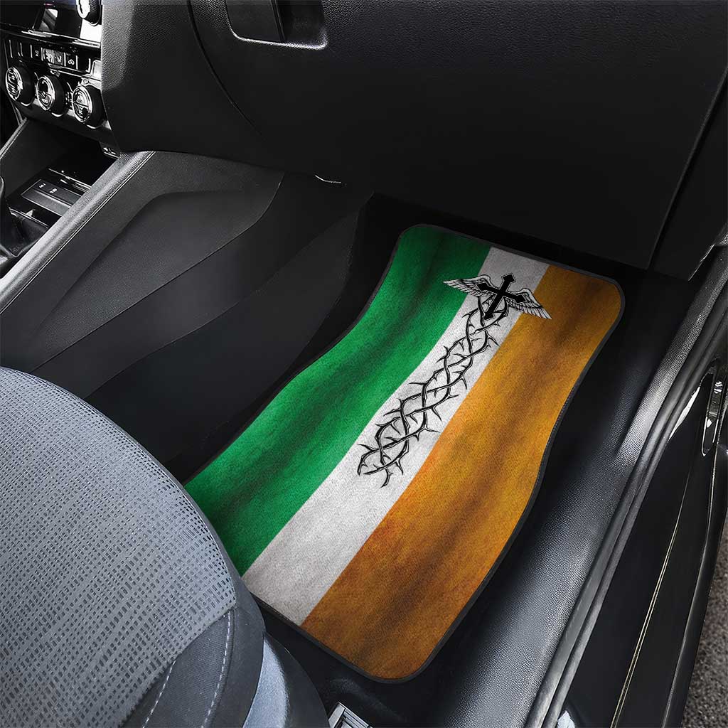 The Ireland - Notorious Car Mats Old School Tattoos Grunge Style