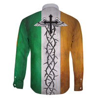 The Ireland - Notorious Family Matching Long Sleeve Bodycon Dress and Hawaiian Shirt Old School Tattoos Grunge Style