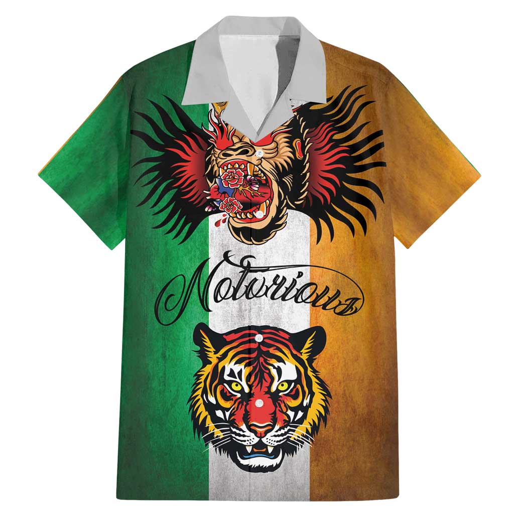 The Ireland - Notorious Family Matching Mermaid Dress and Hawaiian Shirt Old School Tattoos Grunge Style