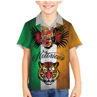 The Ireland - Notorious Family Matching Mermaid Dress and Hawaiian Shirt Old School Tattoos Grunge Style