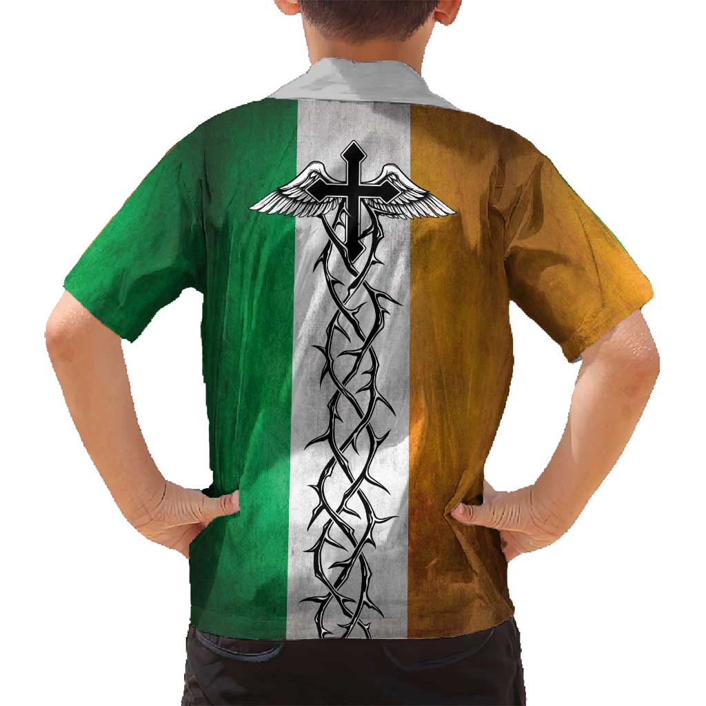 The Ireland - Notorious Family Matching Summer Maxi Dress and Hawaiian Shirt Old School Tattoos Grunge Style