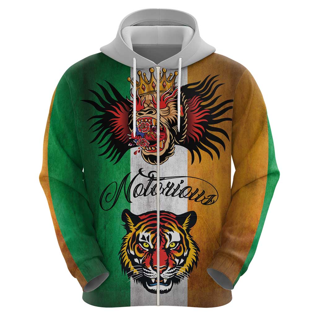 The Ireland - Notorious Hoodie Old School Tattoos Grunge Style