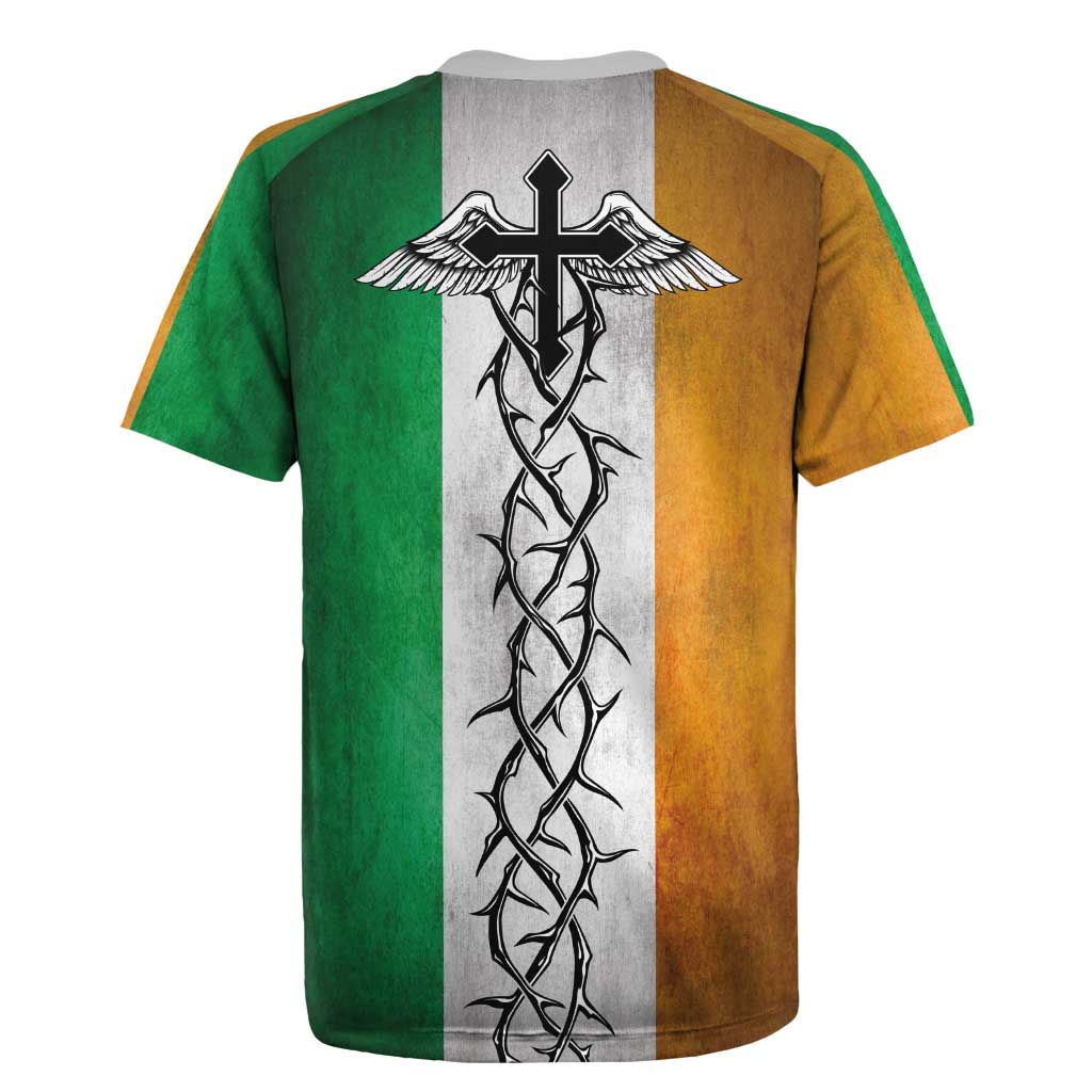 The Ireland - Notorious Rugby Jersey Old School Tattoos Grunge Style - Wonder Print Shop