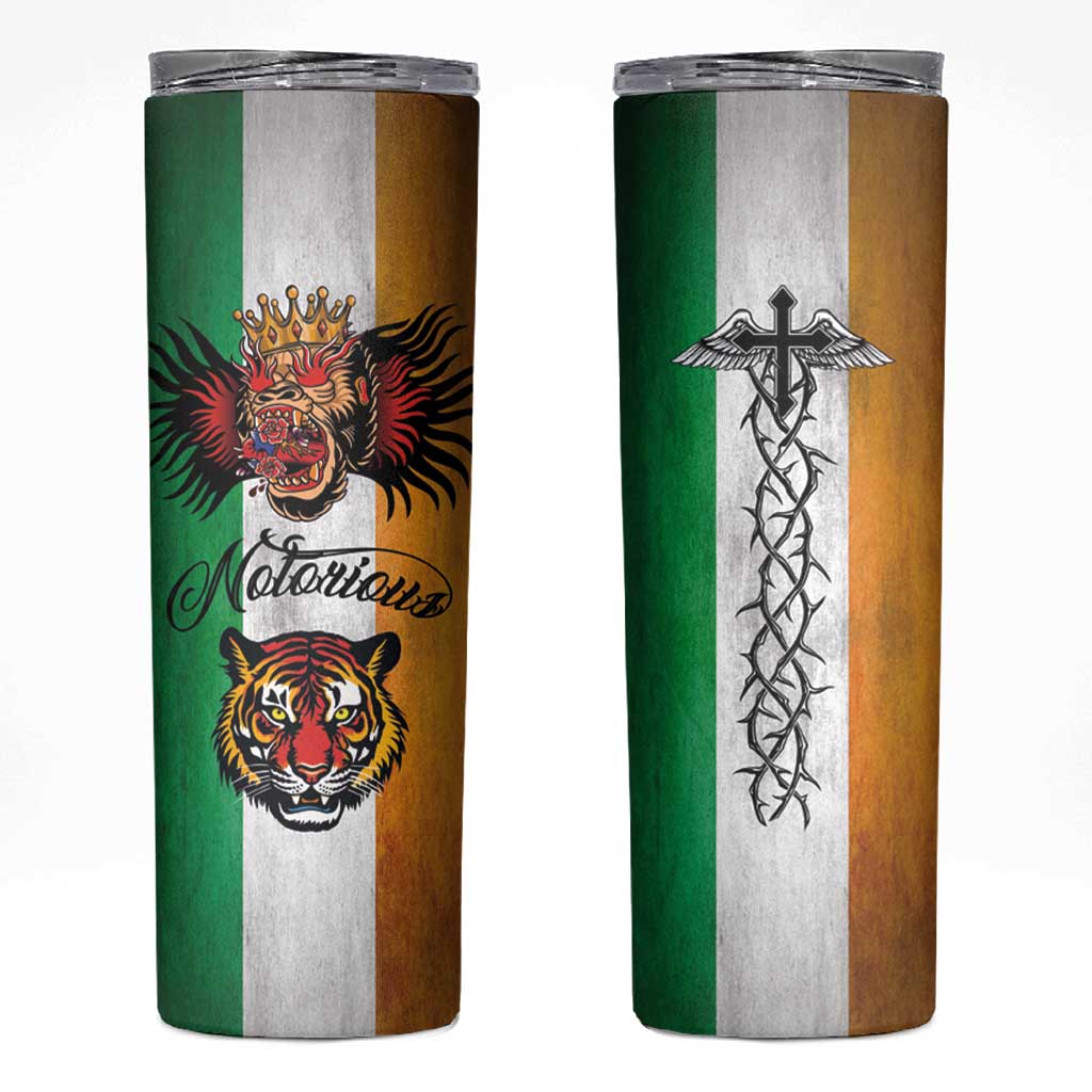 The Ireland - Notorious Skinny Tumbler Old School Tattoos Grunge Style - Wonder Print Shop