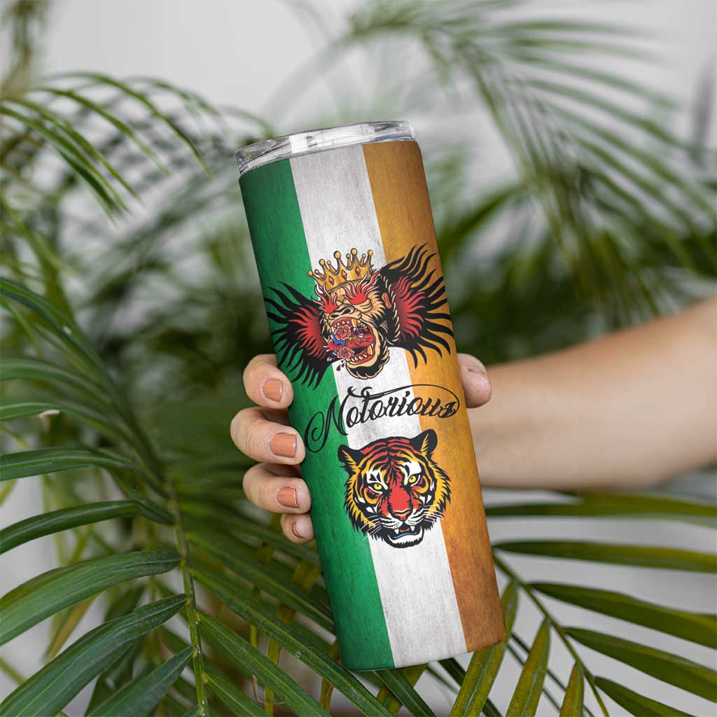 The Ireland - Notorious Skinny Tumbler Old School Tattoos Grunge Style - Wonder Print Shop