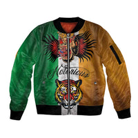 The Ireland - Notorious Sleeve Zip Bomber Jacket Old School Tattoos Grunge Style - Wonder Print Shop