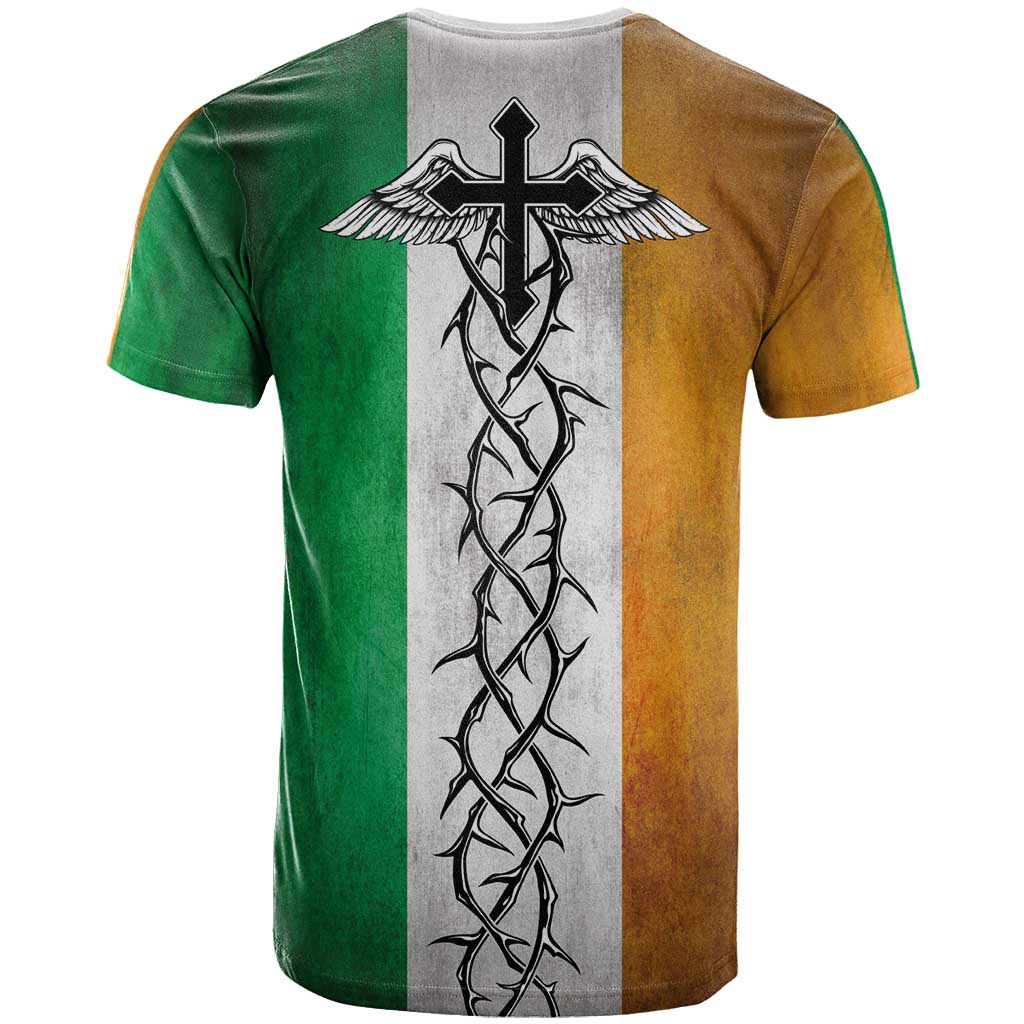 The Ireland - Notorious T Shirt Old School Tattoos Grunge Style - Wonder Print Shop