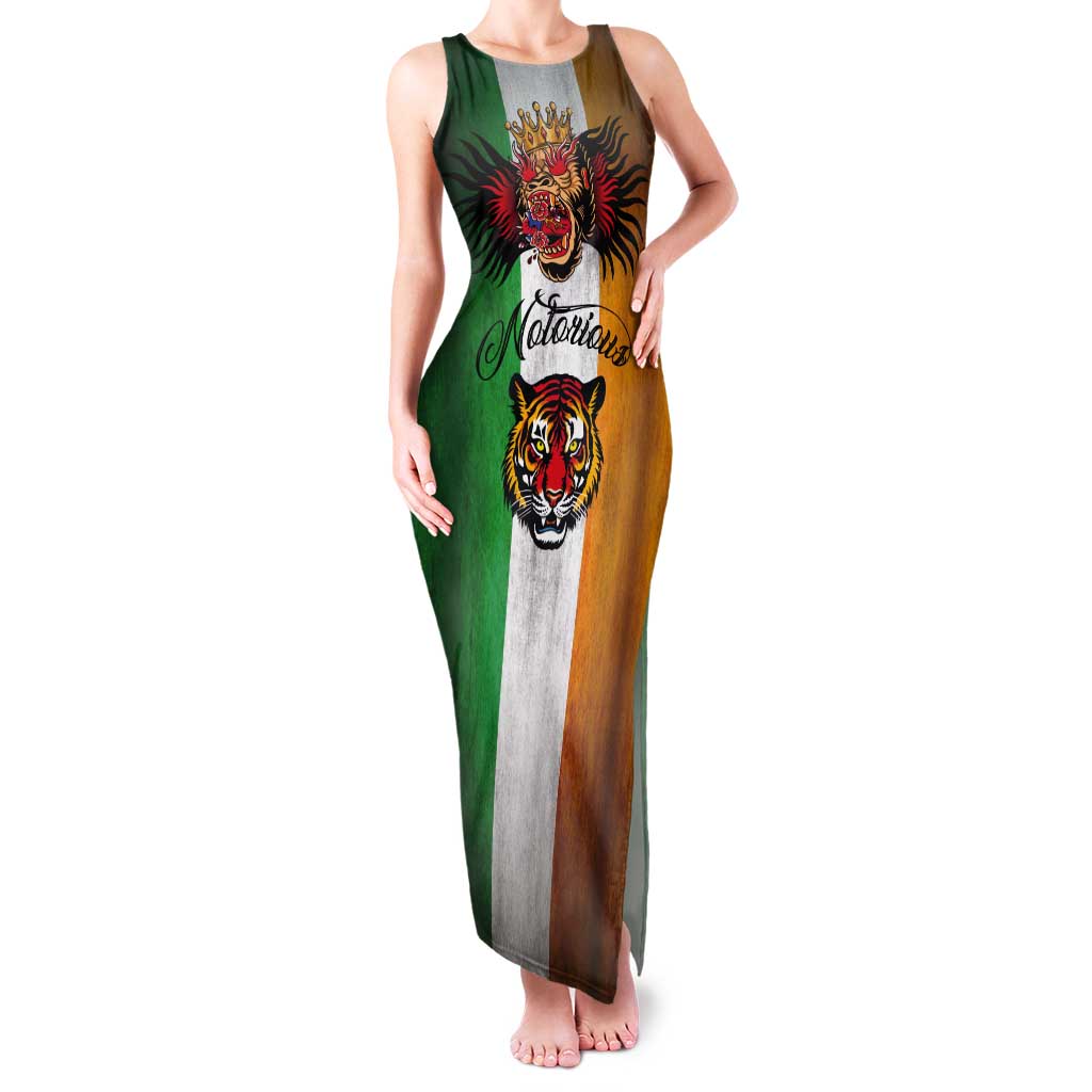 The Ireland - Notorious Tank Maxi Dress Old School Tattoos Grunge Style - Wonder Print Shop