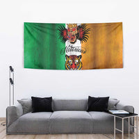 The Ireland - Notorious Tapestry Old School Tattoos Grunge Style - Wonder Print Shop