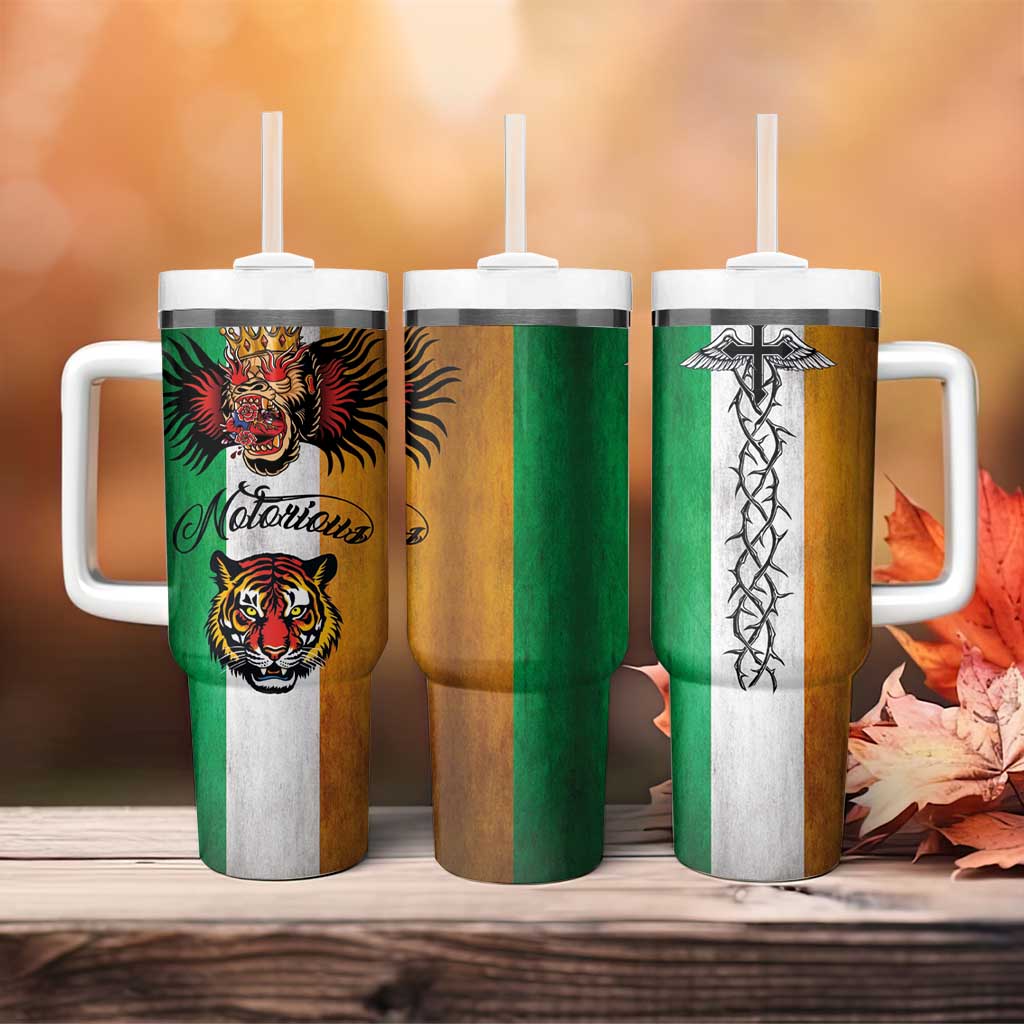 The Ireland - Notorious Tumbler With Handle Old School Tattoos Grunge Style - Wonder Print Shop