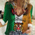 The Ireland - Notorious Women Casual Shirt Old School Tattoos Grunge Style - Wonder Print Shop