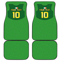Custom Irish Rugby Car Mats St Patrick's Day Style - Gilet Costume