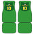 Custom Irish Rugby Car Mats St Patrick's Day Style - Gilet Costume