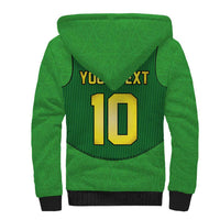 Custom Irish Rugby Sherpa Hoodie St Patrick's Day Style - Gilet Costume - Wonder Print Shop