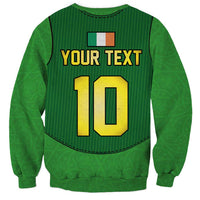 Custom Irish Rugby Sweatshirt St Patrick's Day Style - Gilet Costume - Wonder Print Shop