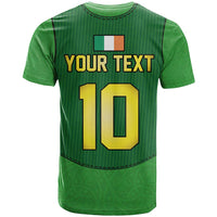 Custom Irish Rugby T Shirt St Patrick's Day Style - Gilet Costume - Wonder Print Shop