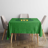 Custom Irish Rugby Tablecloth St Patrick's Day Style - Gilet Costume - Wonder Print Shop