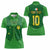 Custom Irish Rugby Women Polo Shirt St Patrick's Day Style - Gilet Costume - Wonder Print Shop