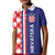 Croatia Hrvatska Checkerboard Half Style Kid Polo Shirt
