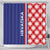 Croatia Hrvatska Checkerboard Half Style Shower Curtain - Wonder Print Shop