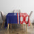 Croatia Hrvatska Checkerboard Half Style Tablecloth - Wonder Print Shop