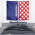Croatia Hrvatska Checkerboard Half Style Tapestry - Wonder Print Shop