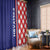 Croatia Hrvatska Checkerboard Half Style Window Curtain - Wonder Print Shop