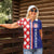 Croatia Hrvatska Checkerboard Half Style Women Polo Shirt - Wonder Print Shop