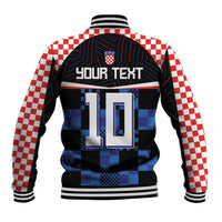 Custom Croatia Kockasti Football Jersey Baseball Jacket