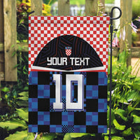 Custom Croatia Kockasti Football Jersey Garden Flag