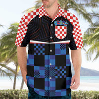 Custom Croatia Kockasti Football Jersey Hawaiian Shirt