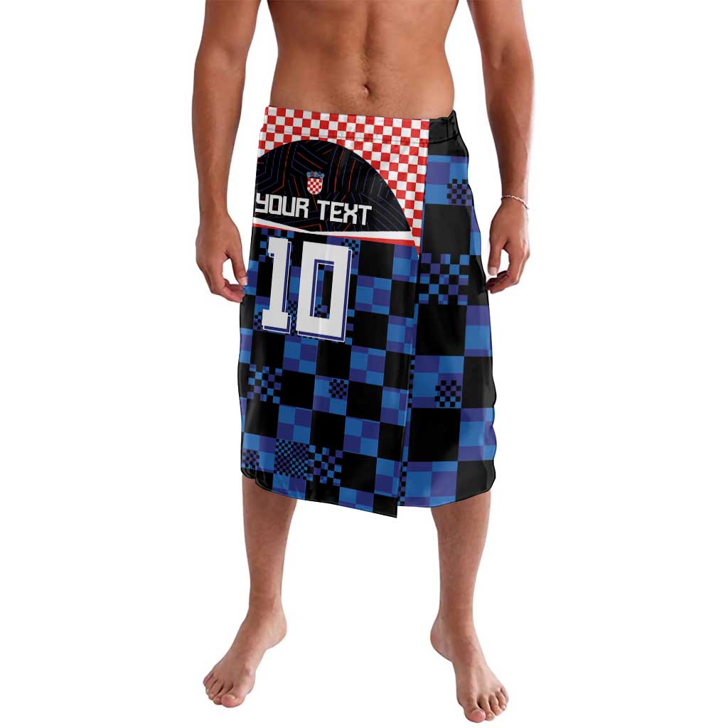 Custom Croatia Kockasti Football Jersey Lavalava