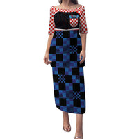 Custom Croatia Kockasti Football Jersey Puletasi - Wonder Print Shop