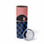 Custom Croatia Kockasti Football Jersey Skinny Tumbler - Wonder Print Shop
