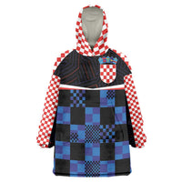 Custom Croatia Kockasti Football Jersey Wearable Blanket Hoodie - Wonder Print Shop